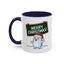 Christmas Mug - Merry Christmas White Text Seal Pup