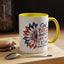 4th of July Mug - God Bless America Sunflower