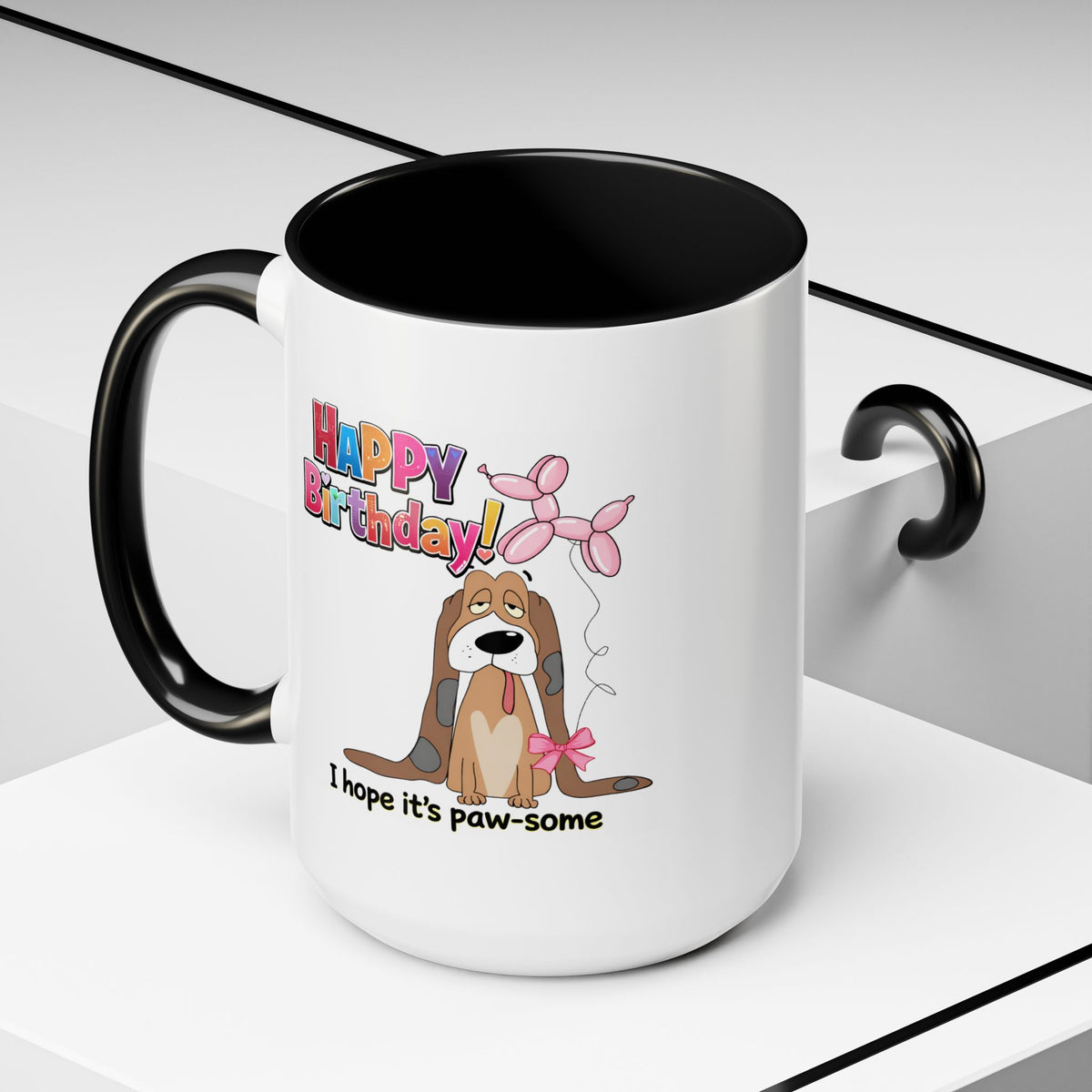 Birthday Mug - Hope It's Paw-some