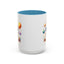 Birthday Mug - Happy Birthday Astronaut, Cake & Balloon
