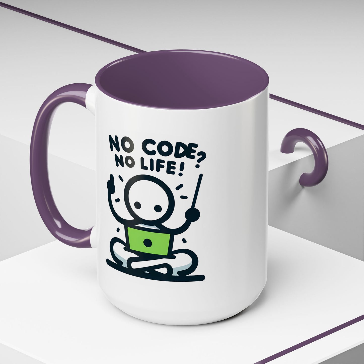 Humor Mug - No Code No Life