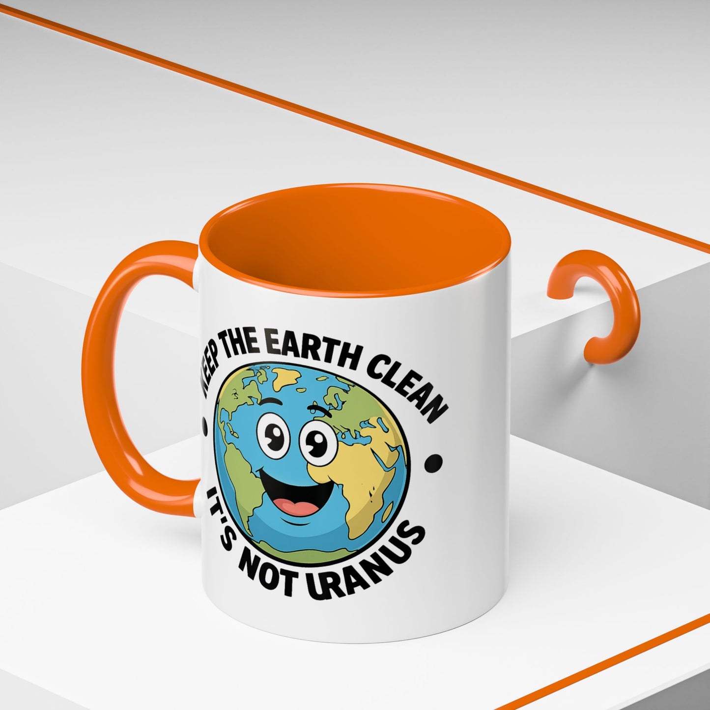 Humor Mug - Keep The Earth Clean
