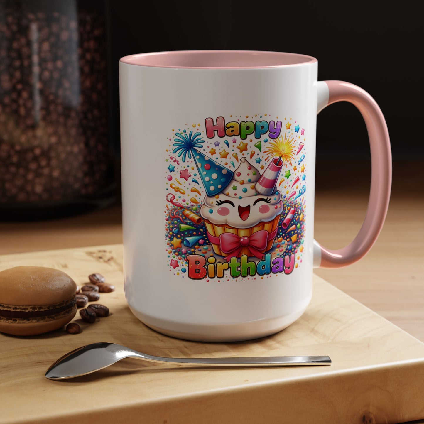 Birthday Mug - Happy Cupcake
