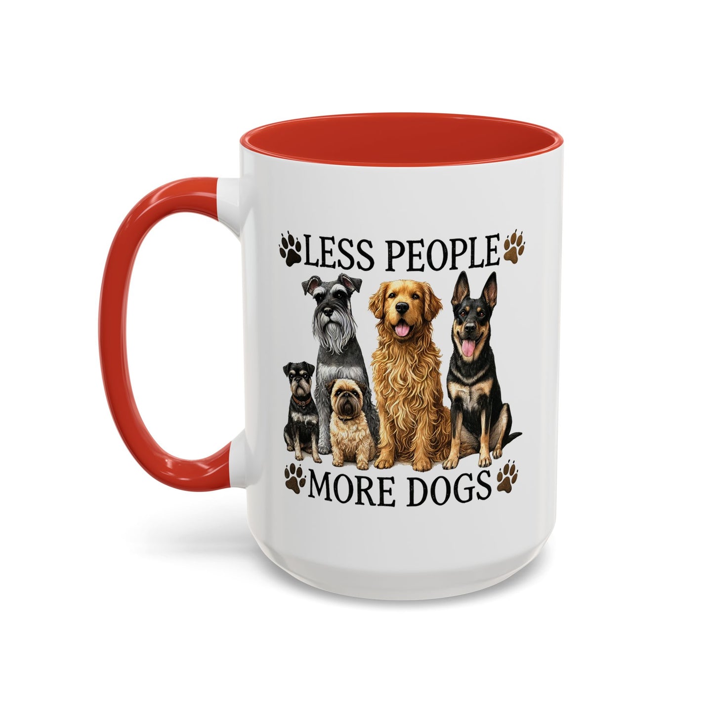 Animal Mug - Less People More Dogs