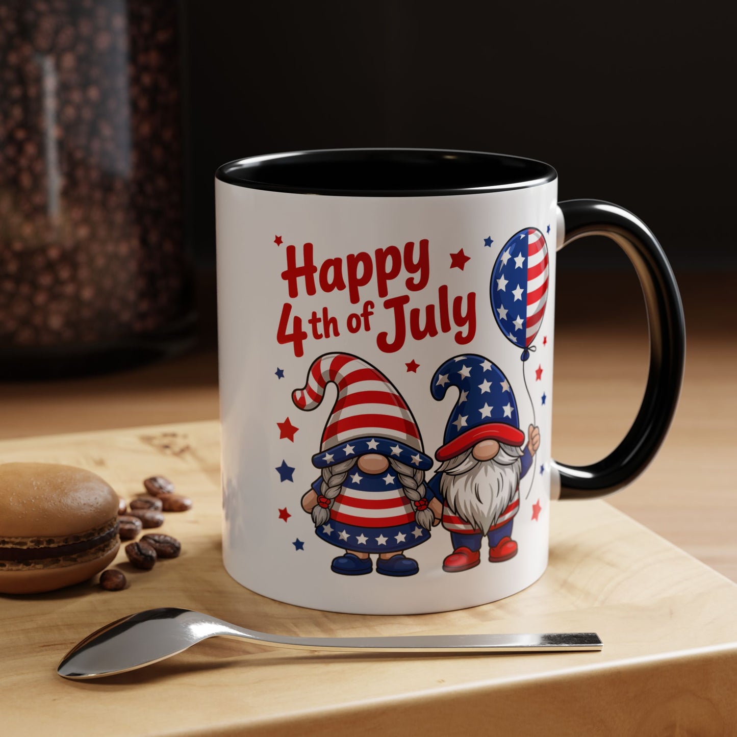 4th of July Mug - Happy 4th of July Gnomes
