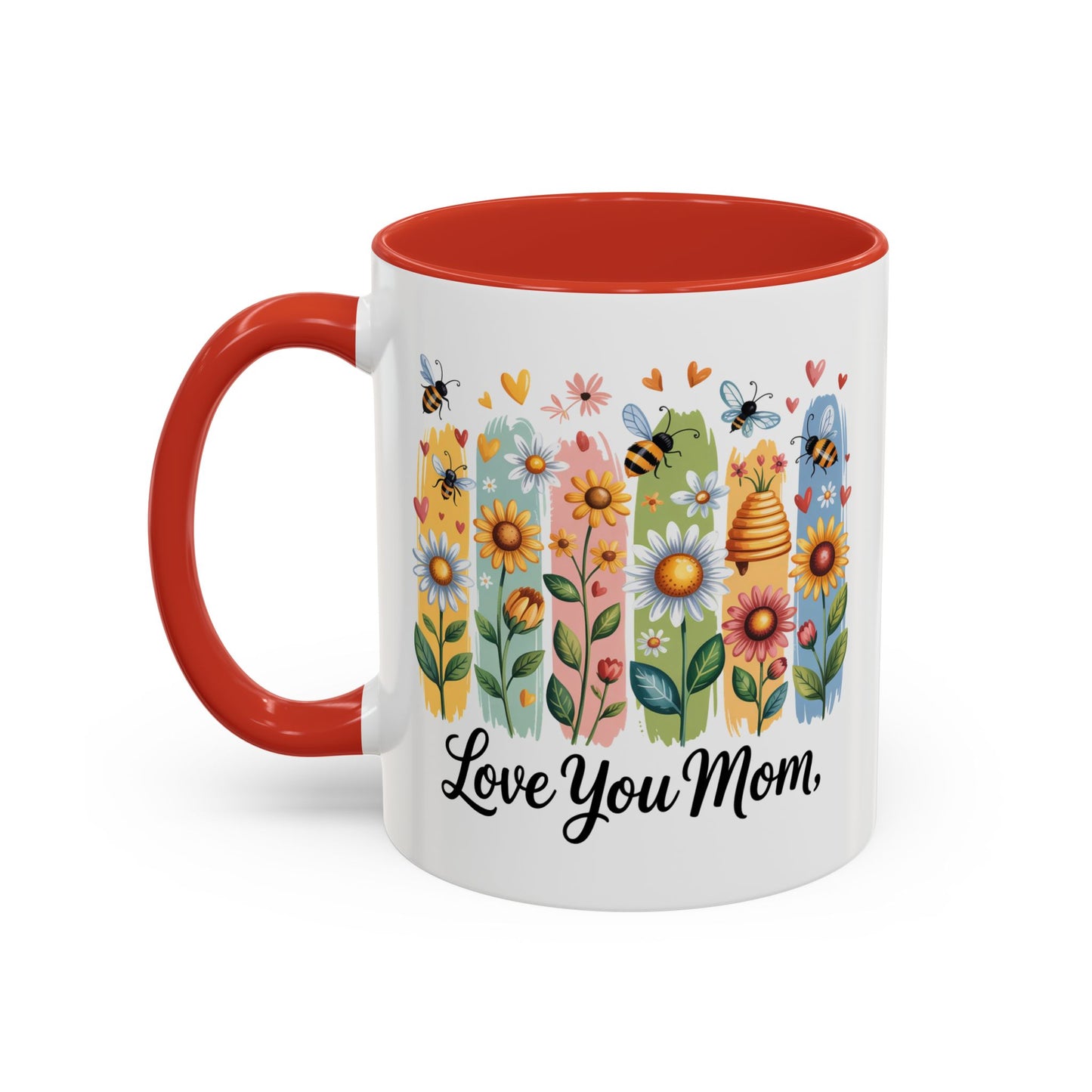 Mother's Day Mug - Love You Mom Beehive
