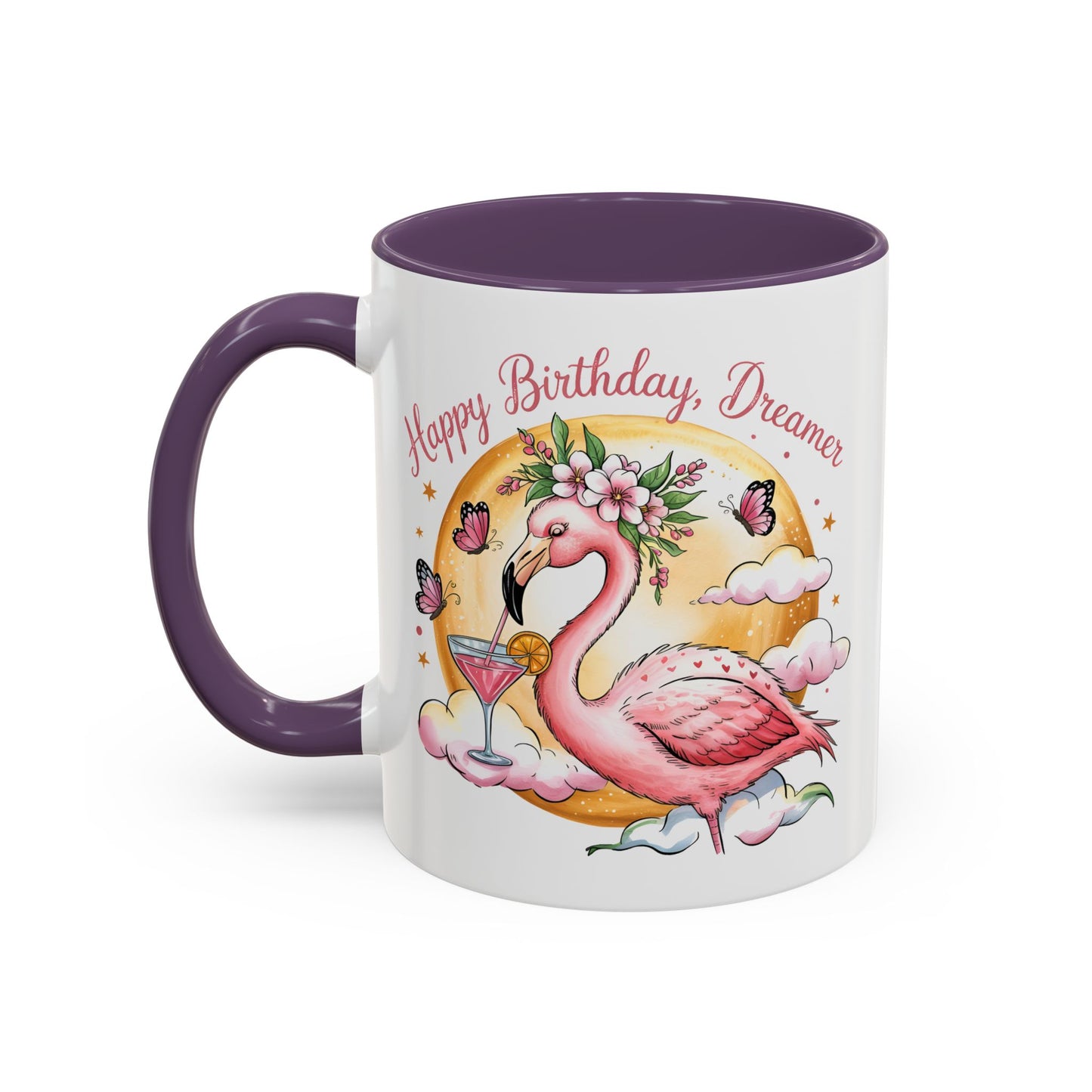 Birthday Mug - Pink Flamingo