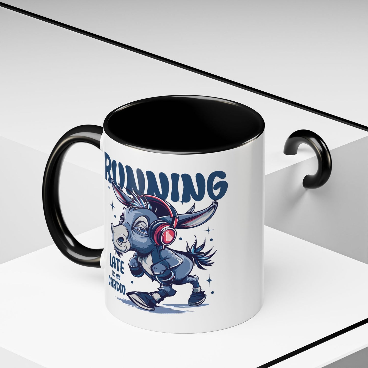 Humor Mug - Running Late is My Cardio