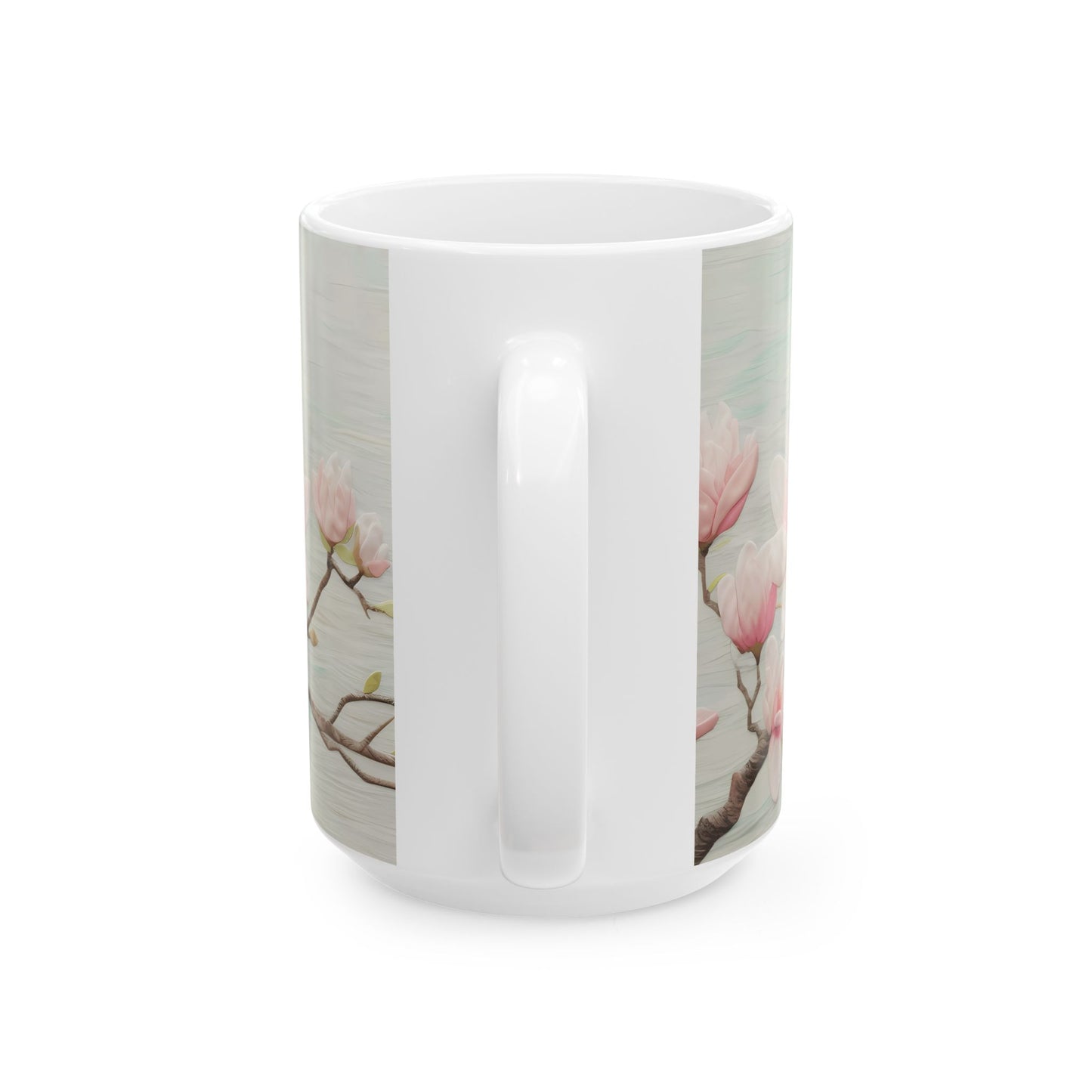 Artistic Mug - Felted Flowers