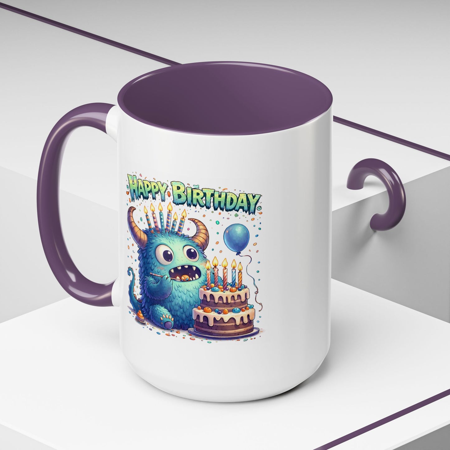 Birthday Mug - Monster Cake