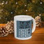 Motivation Mug - Think Outside The Box Naughts & Crosses