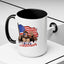 4th of July Mug - Bigfoot USA Flag