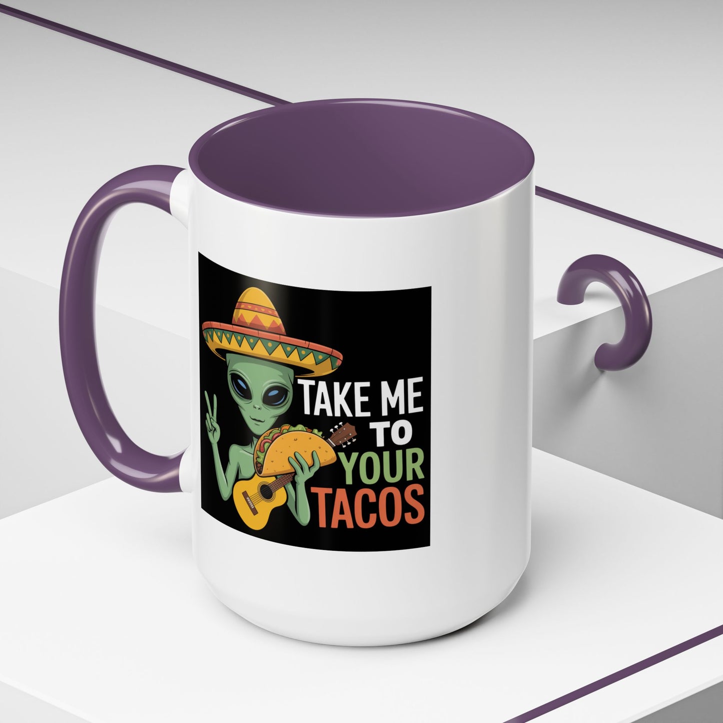 Alien Mug - Take Me To Your Tacos
