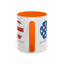 4th of July Mug - God Bless America Flag Heart