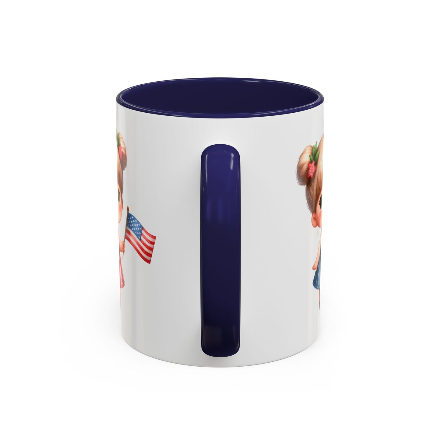 4th of July - American Girl Flag