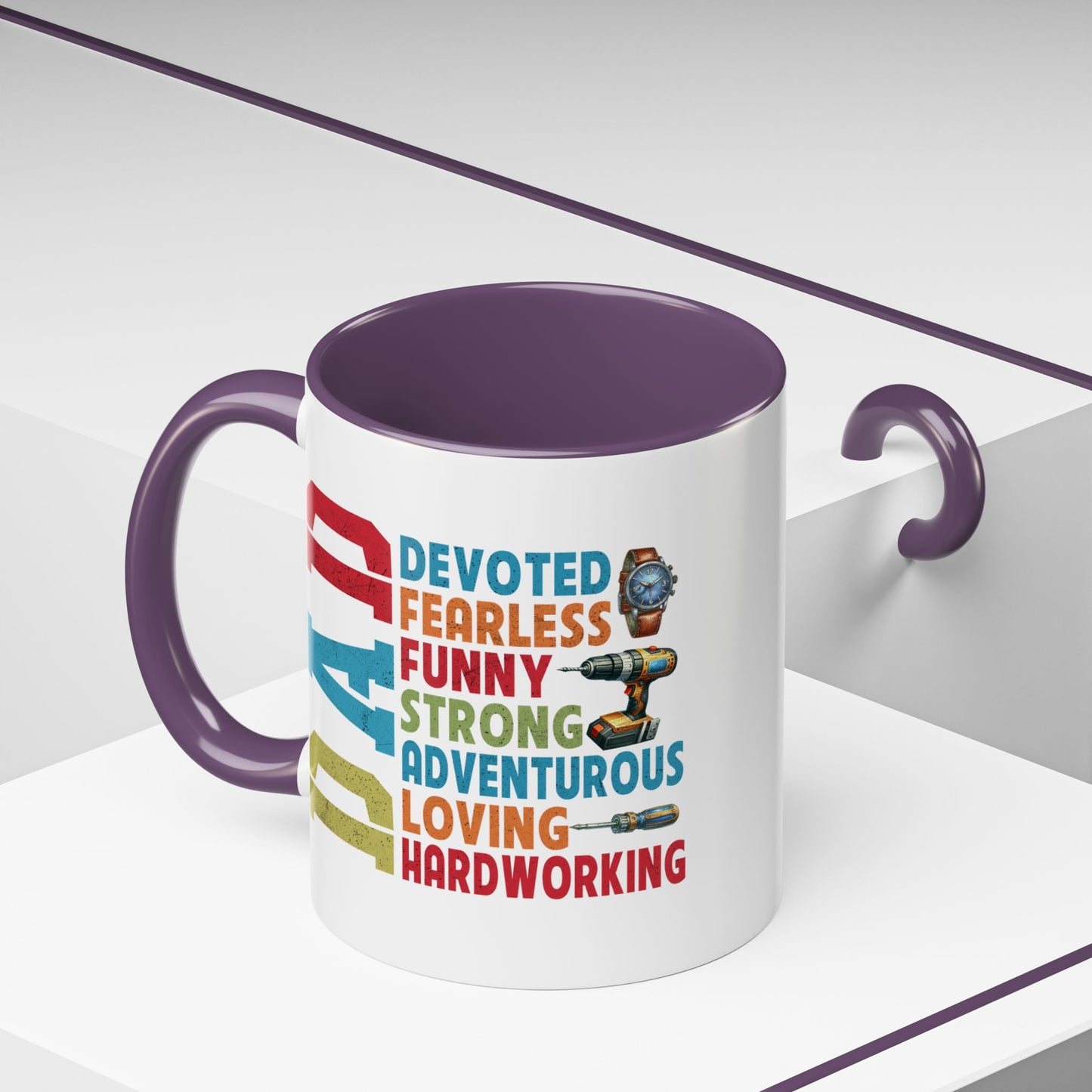 Father's Day Mug - Dad Devoted