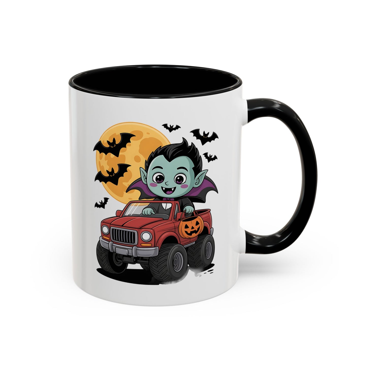 Halloween Mug - Driving Vampire