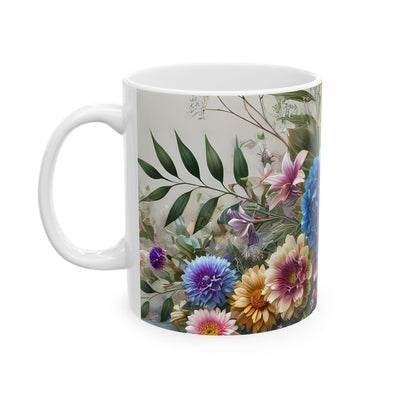 Artistic Mug - Flower Bouquet