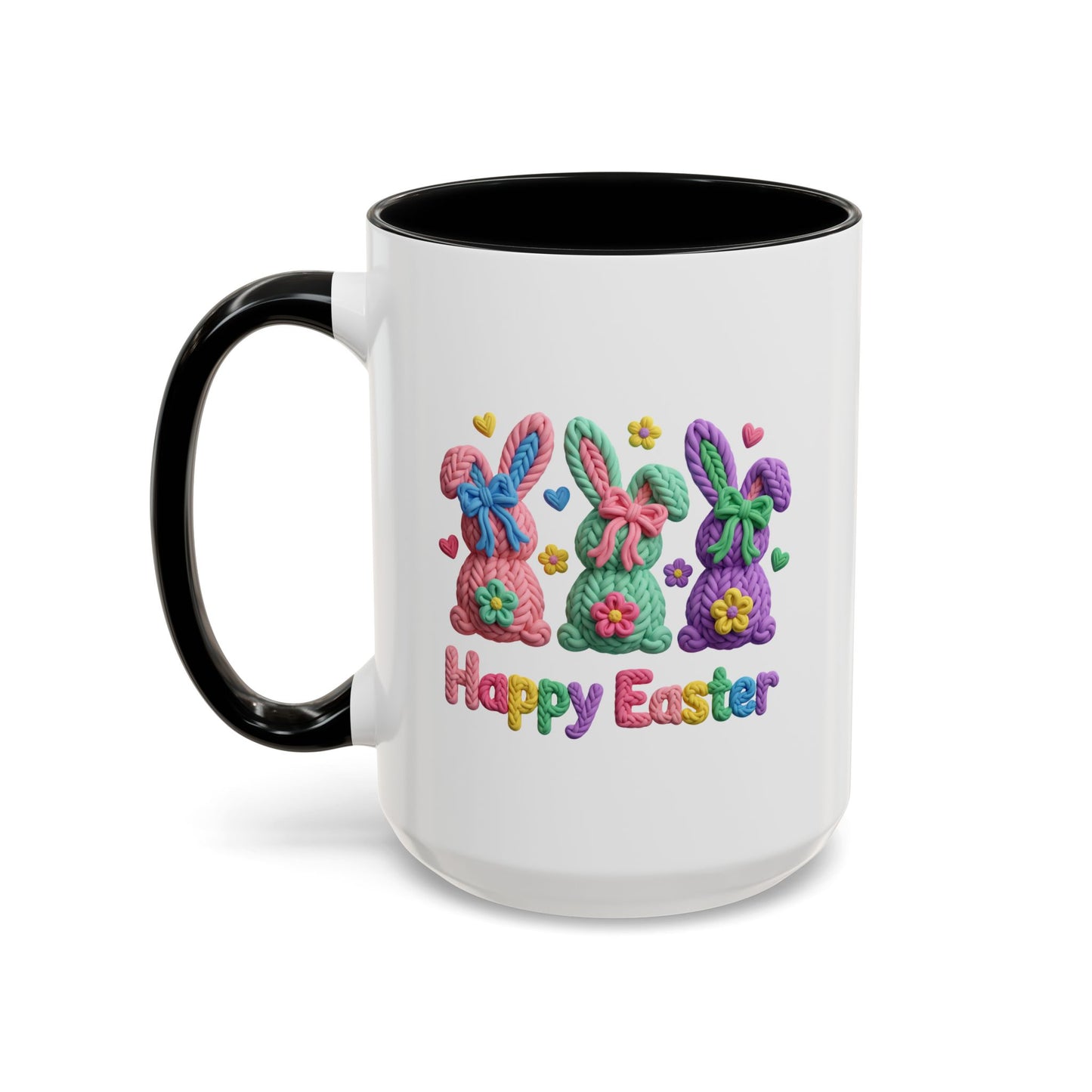 Easter Mug - Crochet Bunnies