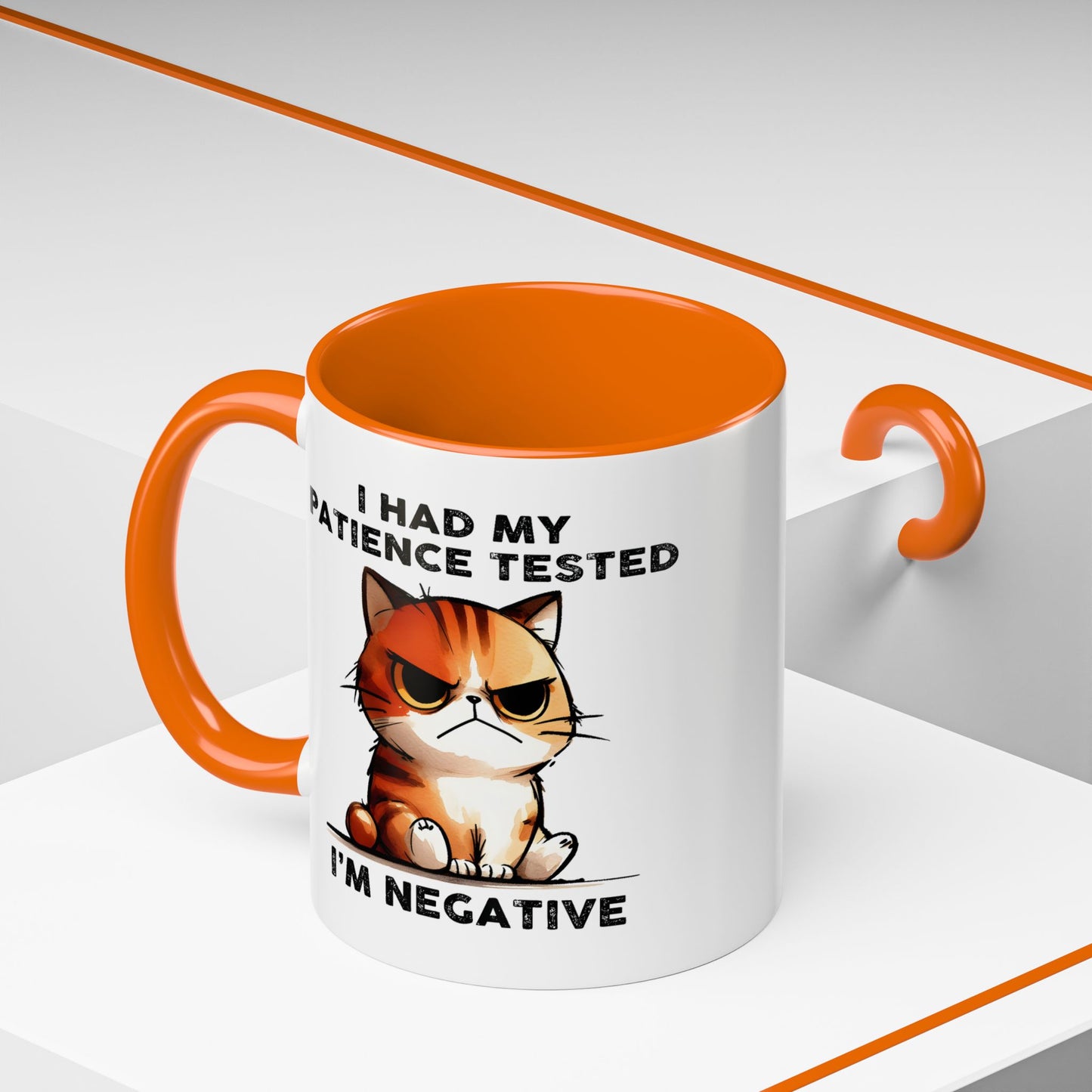Humor Mug - I Had My Patience Tested Cat