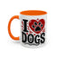 Animal Mug - I Love Dogs