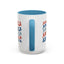 4th of July Mug - America peace Sign