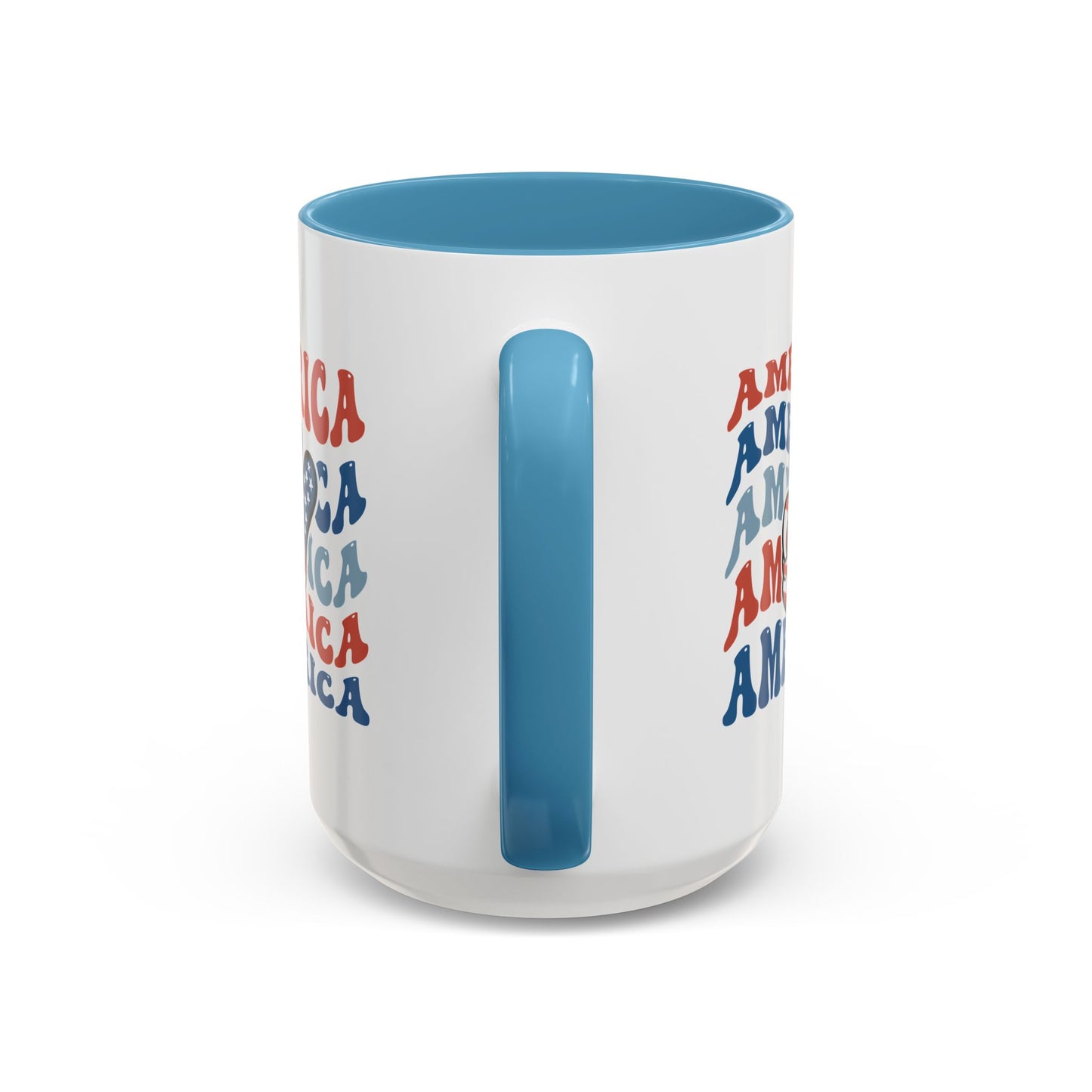 4th of July Mug - America peace Sign