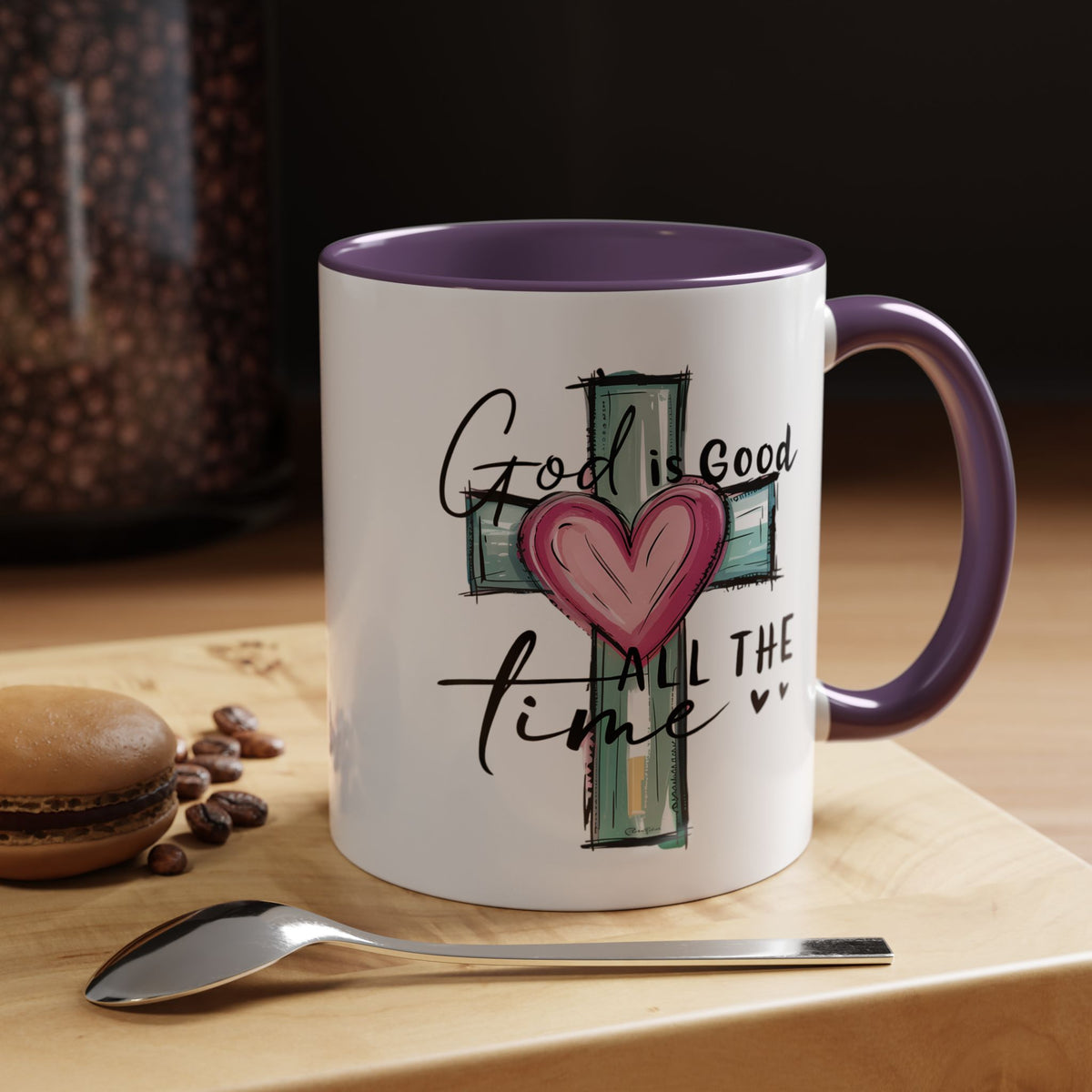 Religious Mug - God Is Good Cross