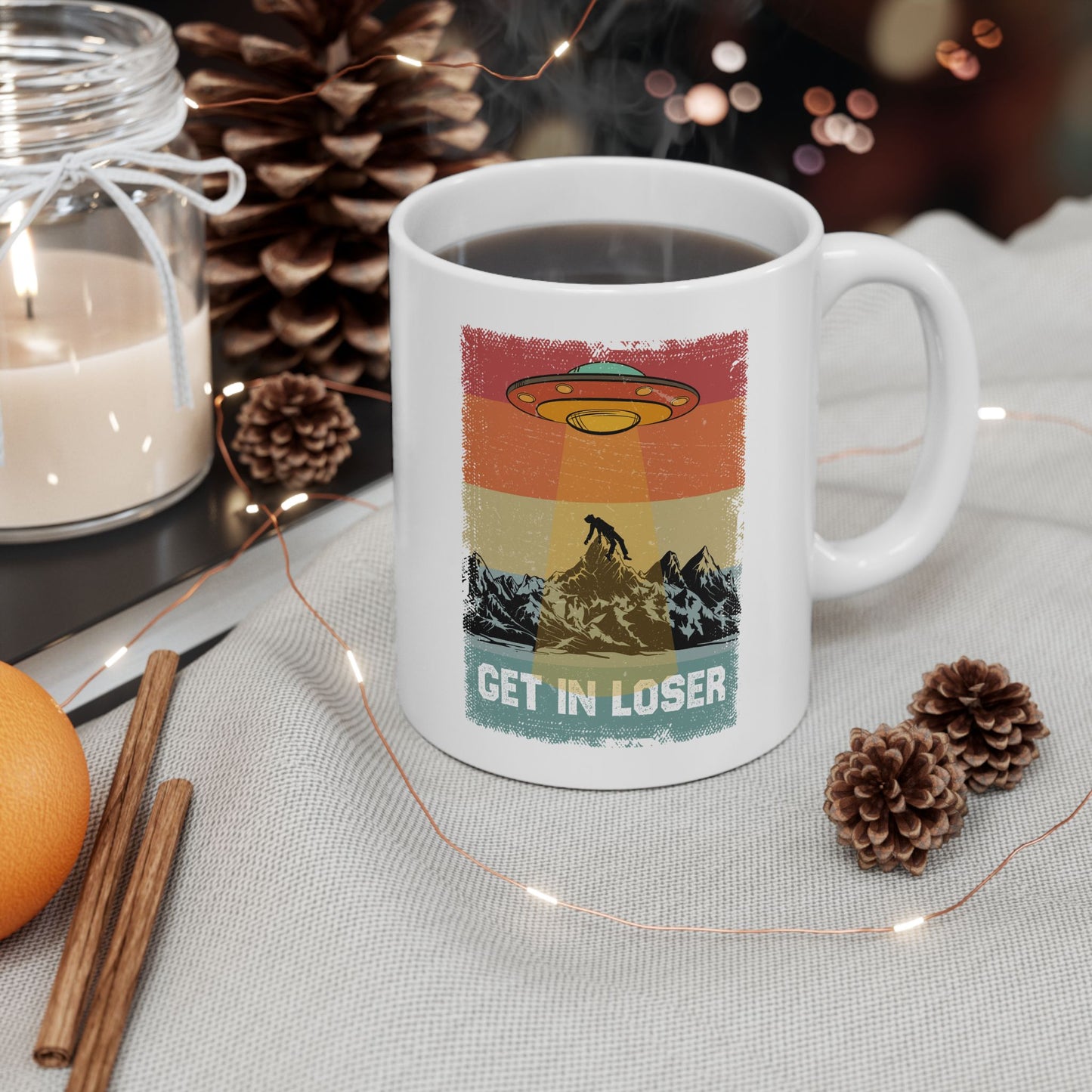 Alien Mug - Get In Loser