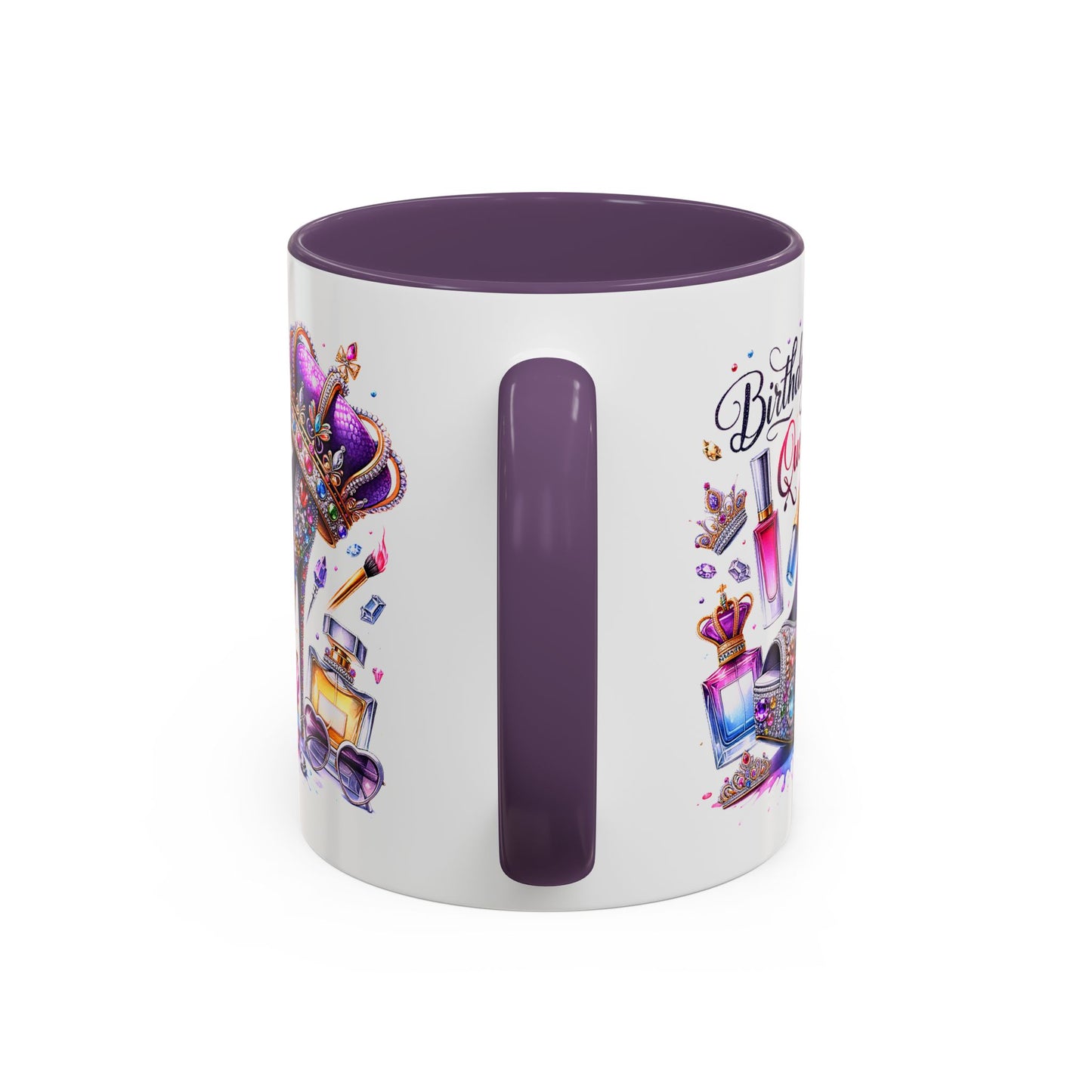 Birthday Mug - Birthday Queen Glitter