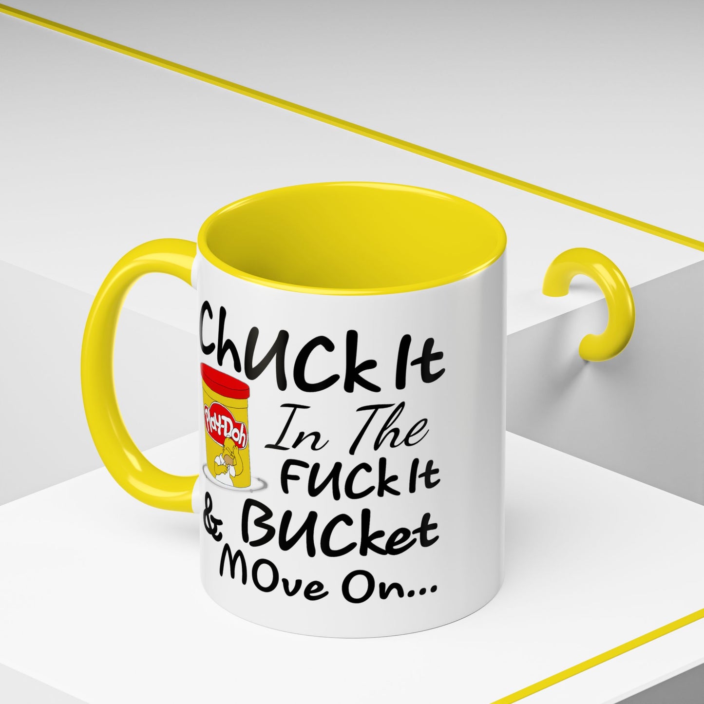 Adult Mug - Chuck It in The Fuck it Bucket