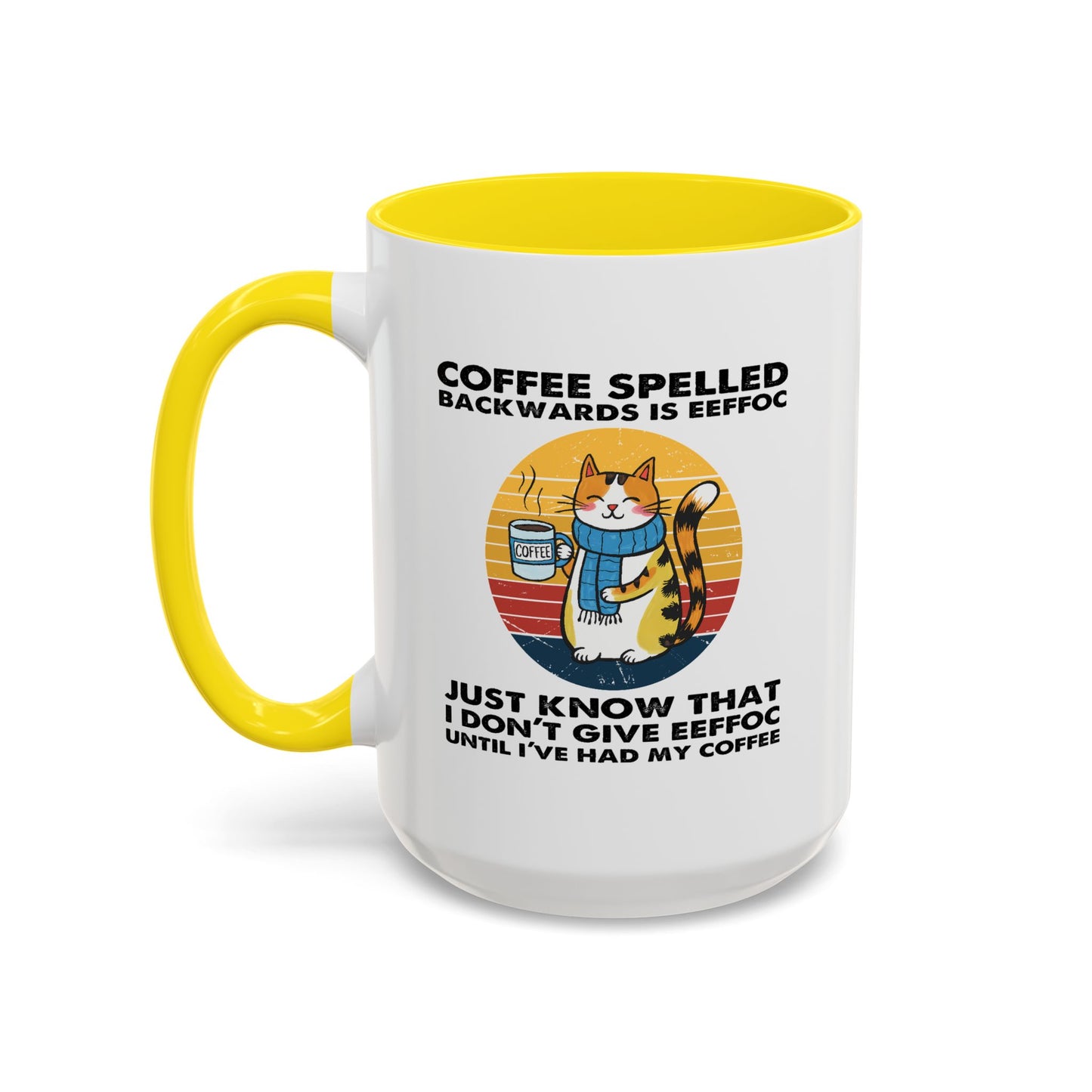 Humor Mug - Coffee Spelled Backwards is Eeffoc