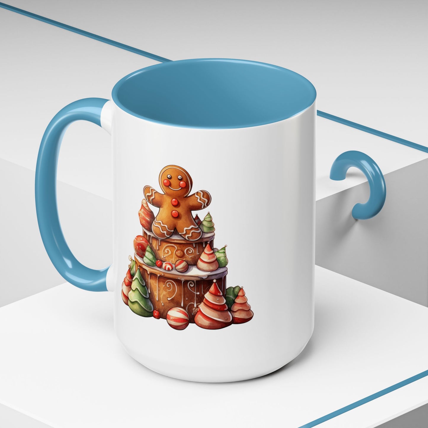 Christmas Mug - Gingerbread Man Cake