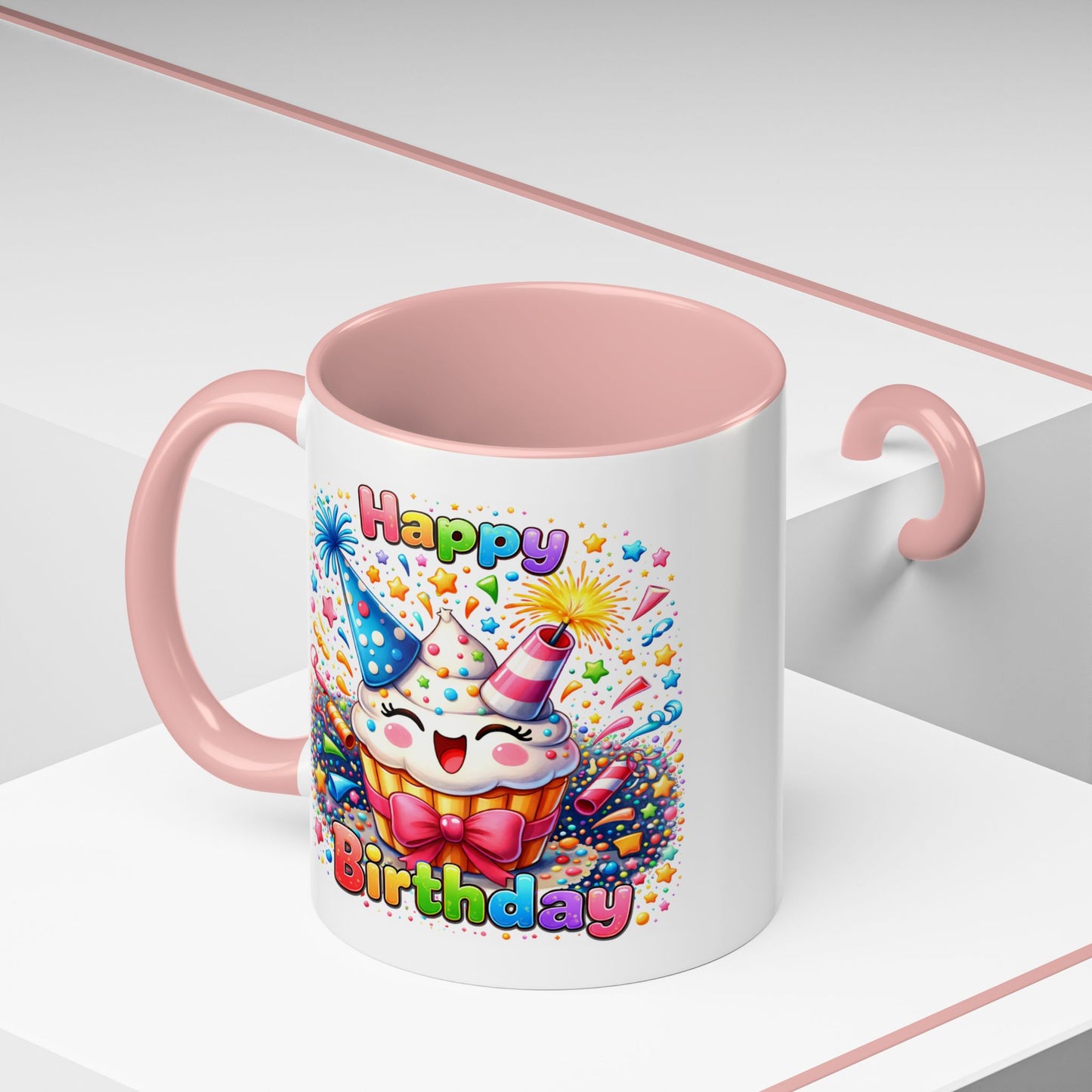 Birthday Mug - Happy Cupcake