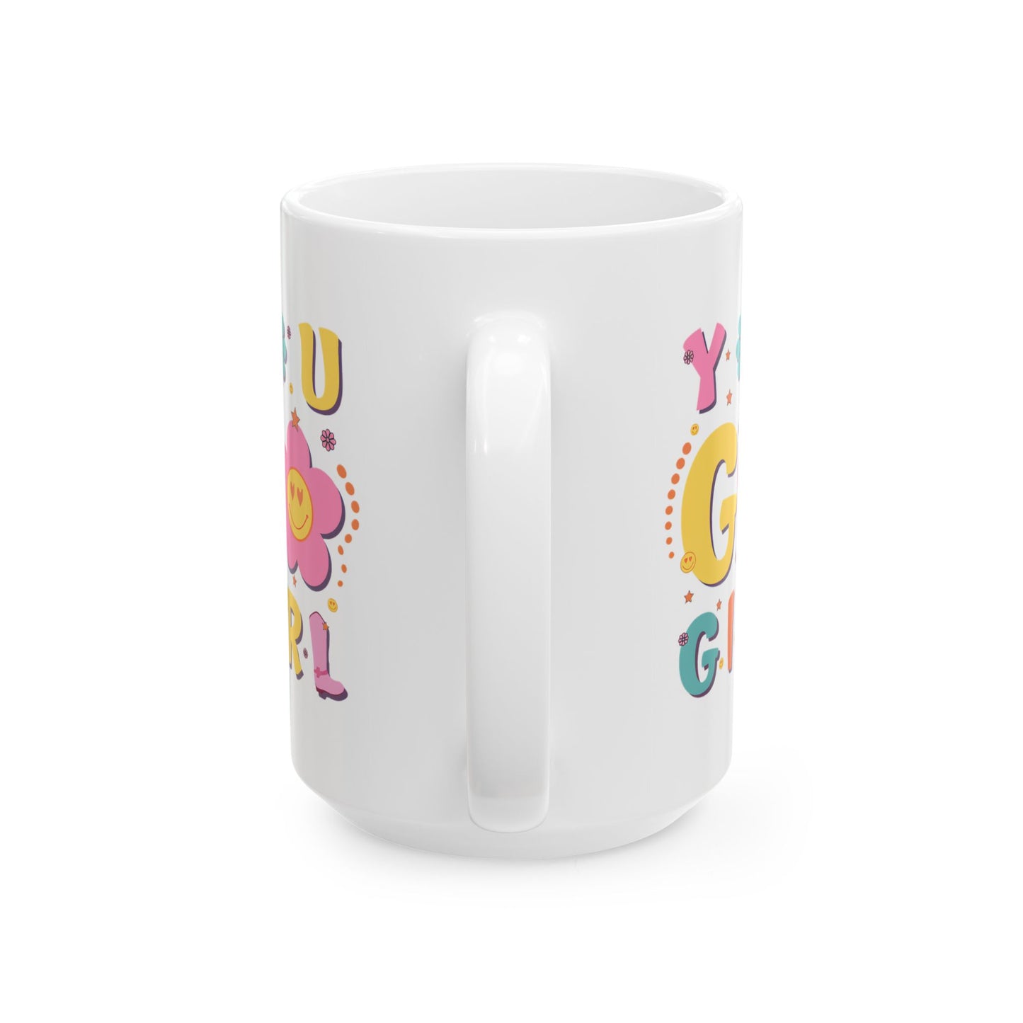 Motivation Mug - You Go Girl Smiley Face
