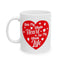 Anniversary Mug - With My Whole Heart