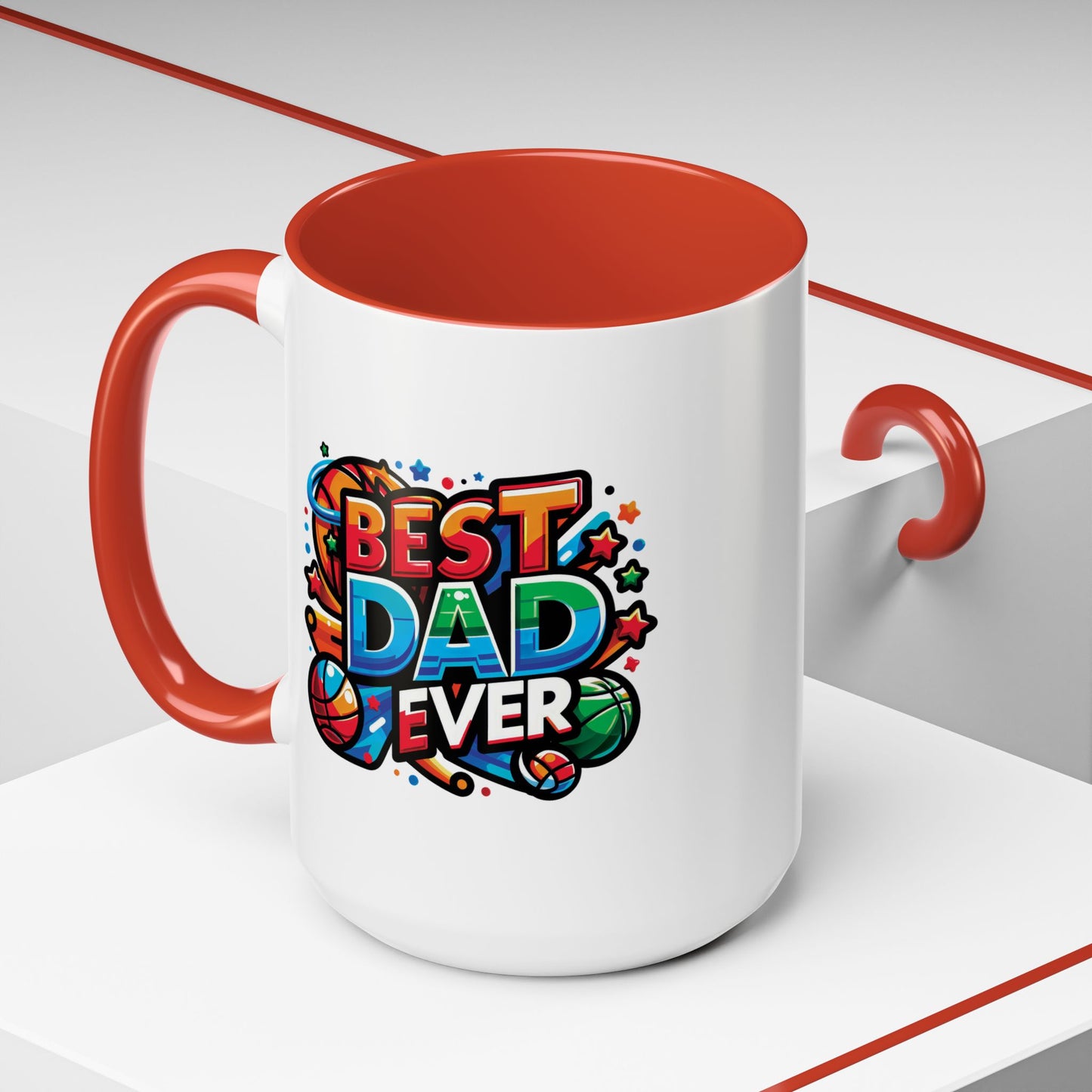 Father's Day Mug - Best Dad Ever Sport