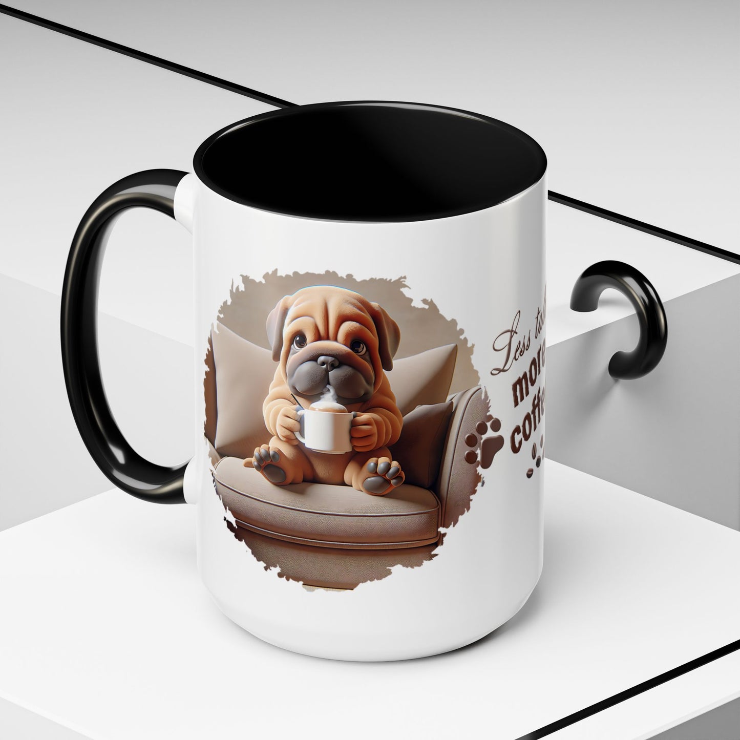 Animal Mug - Dog Coffee Wrap 30