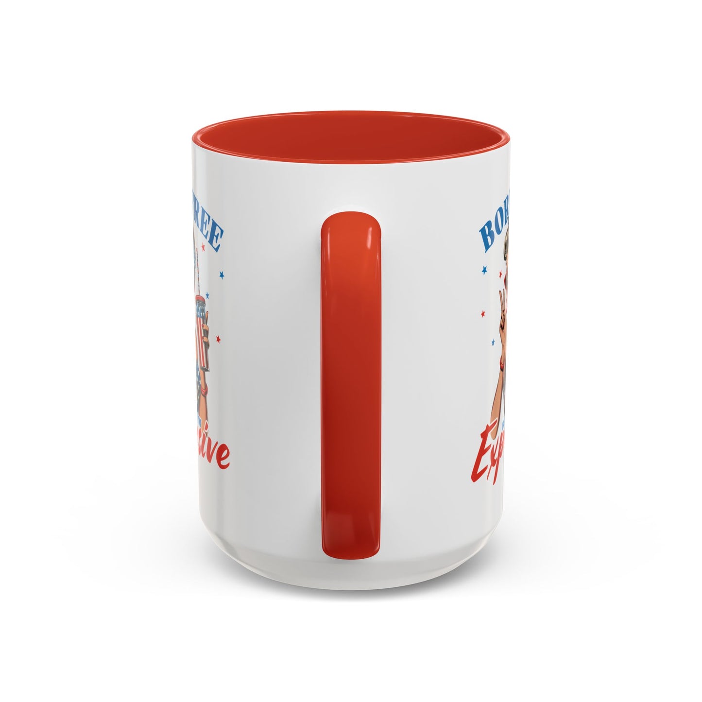 4th of July Mug - Born Free But Now I'm Expensive