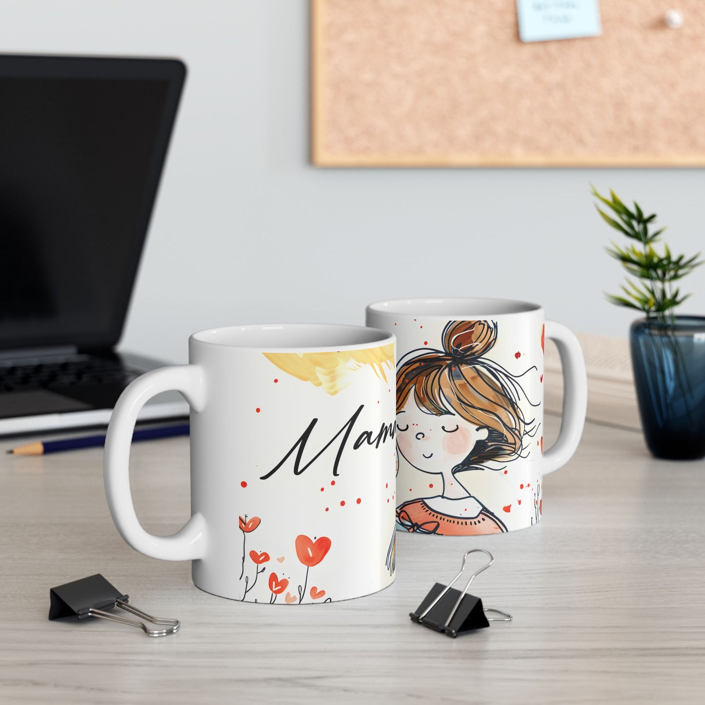 Mother's Day Mug - Mama & Daughter
