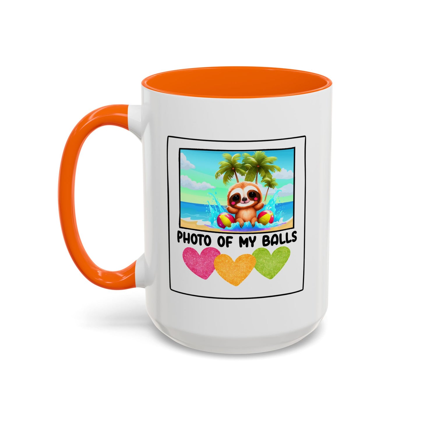 Adult Mug - Photo of My Balls