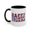 4th of July Mug - Happy Birthday America Retro