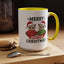 Christmas Mug - Merry Christmas Black Text Owls