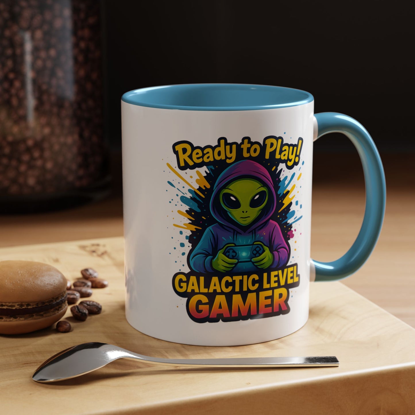 Alien Mug - Galactic Level Gamer