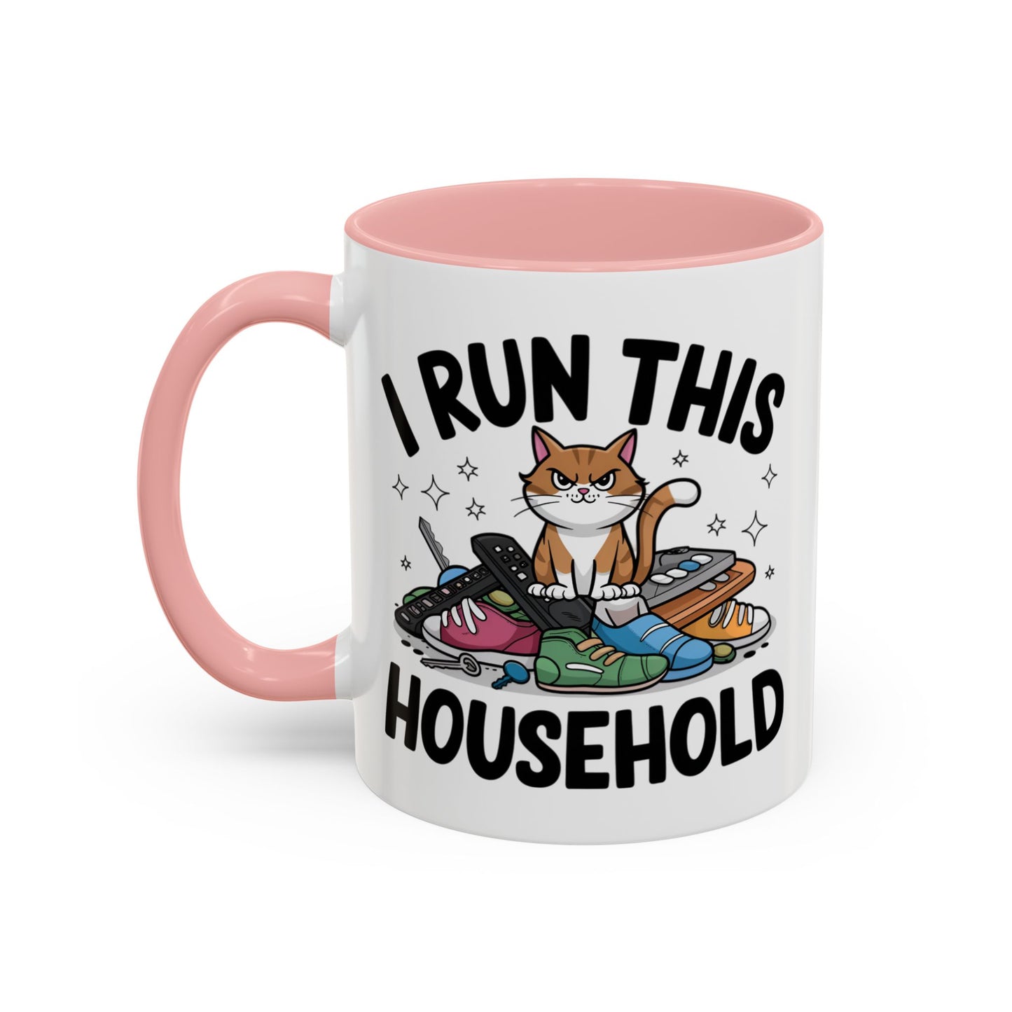 Animal Mug - I Run This Household