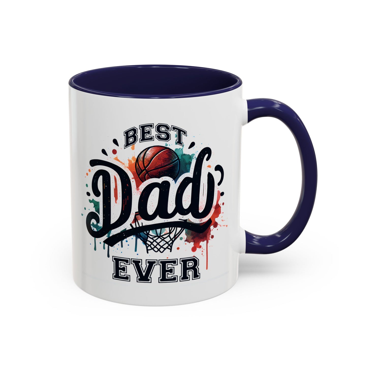Father's Day Mug - Best Dad Ever Basketball