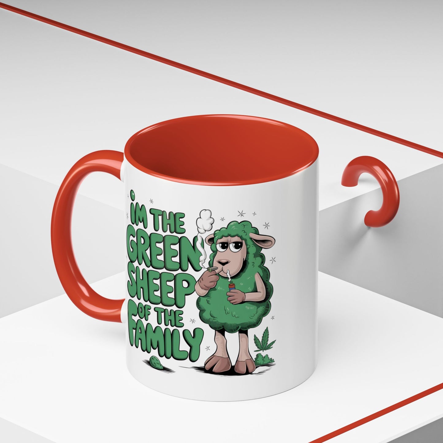Adult Mug - I'm The Green Sheep
