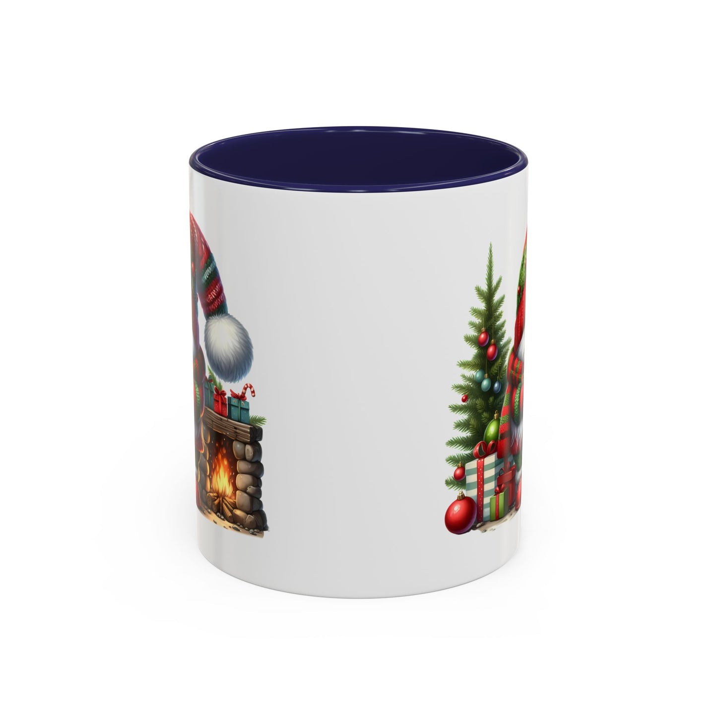 Christmas Mug - Gnome Fireplace