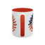 4th of July Mug - Happy Birthday America Sunflower