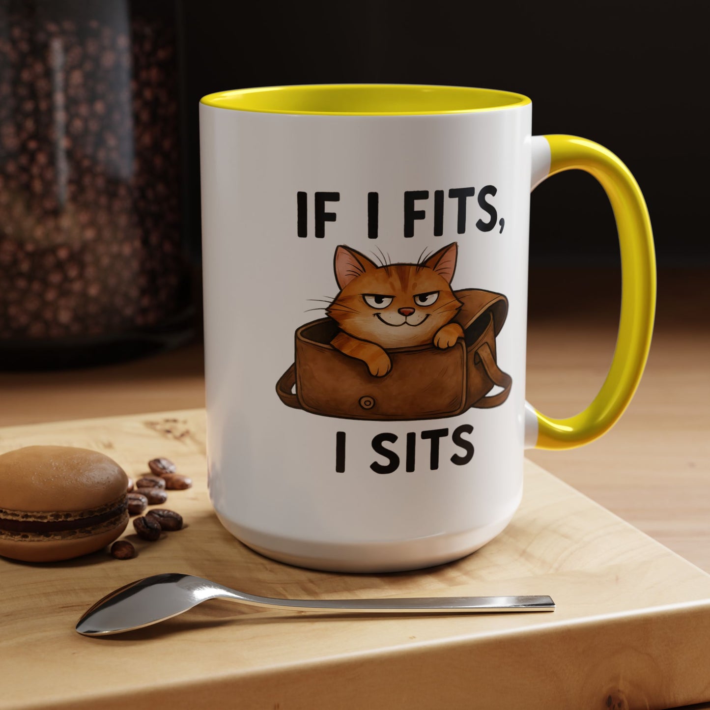 Animal Mug - If I Fits I Sits